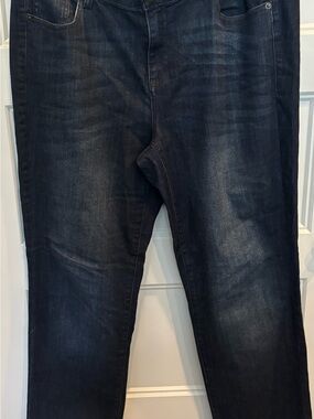 Venezia Dark Indigo Slim Straight Jeans
